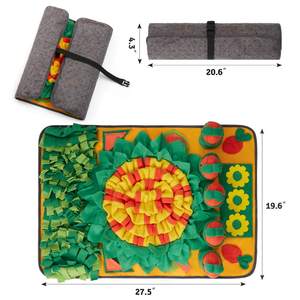 Nuevo estilo de dibujos animados Kuan Carrot Pet Sniffing Mat Dog Training Slow Food <span class=keywords><strong>Manta</strong></span> Forrajeo para entrenamiento de perros por <span class=keywords><strong>Amazon</strong></span> - Product Image 2