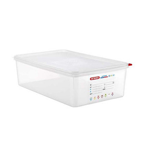 Contenedor de Alimentos de Polipropileno GN 1/1, 53 × 32.5 × 15 h cm, con Tapa, -40/+95 ° C Araven - Product Image 1