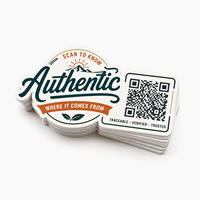 Autocollants personnalisés avec logo imprimé, résistants aux UV, en vinyle PVC auto-adhésif, brillant, mat, imperméable, découpés à la forme, avec code QR