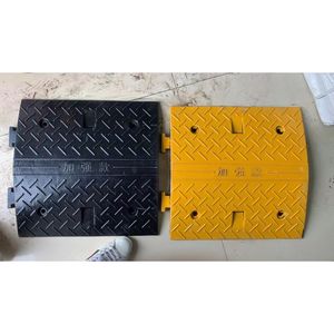 2 채널 고무 속도 범프 10 톤 적재 용량 40 \ "롱보드 속도 제한 감속기 - Product Image 5