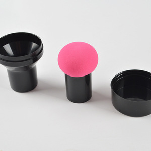 <b>Makeup</b> Sponge Set With Handle Round Hydrophilic Non Latex Foundation Powder Puff <b>Makeup</b> <b>Tools</b> - Product Image 2