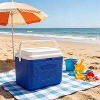 Glacière isotherme portable 6L pour camping, pique-nique, pêche et activités de plein air
