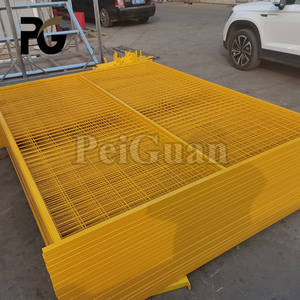 Kapı ile taşınabilir olay geçici bariyer çit geçici inşaat çiti - Product Image 5