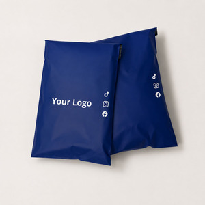 Maßgefertigte Matte Poly-Versandtaschen Umweltfreundliche Verpackung Versandbeutel in Verschiedenen Größen 12x15,5 mit Gedrucktem Markenlogo - Product Image 2