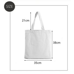 Sac fourre-tout réutilisable écologique pour femme avec impression de logo personnalisé, sac de voyage en toile avec fermeture éclair et motif lettres - Product Image 3