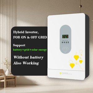 Sistema de Backup <span class=keywords><strong>UPS</strong></span> de Onda Senoidal Pura 48v 24v 12v 2kva MPPT 6kw 11kw 51.2v Inversor Solar Híbrido Off Grid - Product Image 1