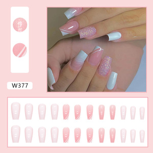 <span class=keywords><strong>Uñas</strong></span> acrílicas rosas suaves <span class=keywords><strong>y</strong></span> <span class=keywords><strong>elegantes</strong></span> nuevas hechas a medida de alta calidad, precio de fábrica al por mayor, <span class=keywords><strong>uñas</strong></span> artificiales <span class=keywords><strong>elegantes</strong></span> - Product Image 2