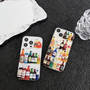 Funda de Teléfono 3D con Diseño de Botella de Cerveza para iPhone 16 Pro Max 15 Plus 11 13 12 14 Plus, Funda Protectora Antigolpes Modelo 17 Pro Max XS, Diseño Personalizado - Product Image 3