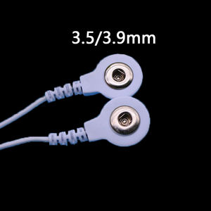 Coussinets de massage auto-adhésifs personnalisés de remplacement pour les boutons des dizaines 5x5 cm Coussinets d'électrode pour électrothérapie <span class=keywords><strong>Patch</strong></span> collant pour électrodensitométrie - Product Image 2