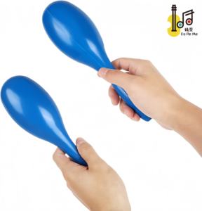 Maracas colorato in plastica per adulti strumenti musicali Logo personalizzato uova martello sabbia sono per bambini strumenti a percussione - Product Image 3
