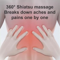 Masseur cervical électrique personnalisé Btws pour le cou et les épaules, 3 programmes, shiatsu 4D, batterie rechargeable, minuterie 10 minutes, directement de l'usine