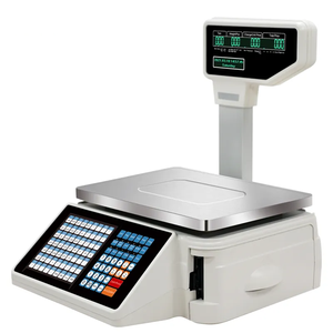 Báscula Digital Electrónica Veidt con Impresora de Códigos de Barras para Impresión de Etiquetas de Precios, Báscula de Peso para Supermercados y Comercios Minoristas - Product Image 2