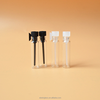 0.5ml 1ml 2ml 3ml 5ml Mini Flacon En Verre Transparent Tube De Parfum Échantillon Bouteille Petit Testeur De Parfum Bouteille