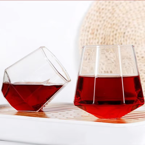 Meilleure vente ensemble de vin en verre transparent Diamond Design décanteur ensemble de vin pour Bar - Product Image 2