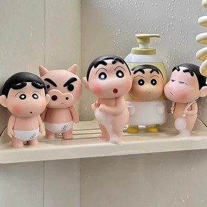 Adornos de <span class=keywords><strong>Crayon</strong></span> <span class=keywords><strong>Shinchan</strong></span>, figuras, juguetes, accesorios de baño, accesorios de ducha, decoración del hogar, periféricos creativos - Product Image 1
