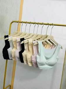 Chaleco de Yoga de Alta Calidad para Mujer, Ropa Interior Transpirable sin Costuras para Verano, Secado Rápido, Cómodo, con Protección Solar, Nailon/Algodón - Product Image 6