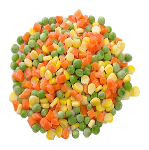 Vegetales Mixtos <span class=keywords><strong>Congelados</strong></span> de Tres Colores al Estilo Americano, Dulces, Saludables <span class=keywords><strong>y</strong></span> Nutritivos, a Granel Comercial: Granos de Maíz <span class=keywords><strong>y</strong></span> Guisantes Verdes - Product Image 4