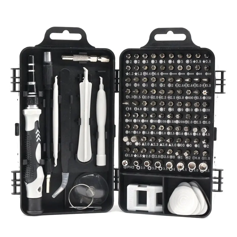 115 In 1 Multi-functional Unlock Hand Kit Precision Bits Cell Phone Repair For iphone Screwdriver Mobile Repairing Tools