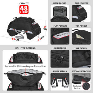 Free Sample Large Capacity Scooter Front Storage <b>Bag</b> Waterproof EVA Hard Shell <b>Handlebar</b> <b>Bag</b> Compatible Universal Carrying Case - Product Image 6