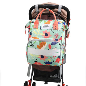 Venta directa de fábrica al aire libre hombros biberón carga USB bolsas de pañales mochila mamá bolsa de viaje - Product Image 3