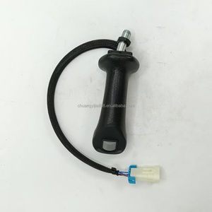 337 Right Joystick Handle Grip With Single Button 6 Pin <b>Plug</b> Skid Steer Control <b>Rubber</b> Grip Right Control Handle <b>Rubber</b> Grip337 - Product Image 5
