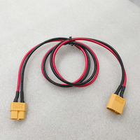 Faisceau de câbles personnalisé avec connecteurs Amass XT30 XT60 XT90 mâle/femelle, câble d'alimentation pour batterie au lithium, assemblage de faisceau de câbles