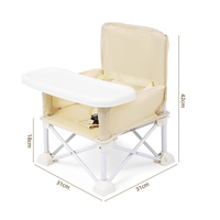 Chaise de pique-nique pliable pour enfants, haute qualité, chaise de camping pliable pour l'extérieur, logo personnalisé, métal compact, 31x31x42cm, pour les enfants de 1 à 4 ans