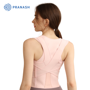 男女兼用黒通気性矯正ベルトクロスボーダー大人用ハンチバック子宮頸部脊椎シェイプ保護バック - Product Image 5