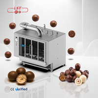 Nouvelle machine électrique LST pour le recouvrement de noix, d'arachides, de fruits et de lait en chocolat