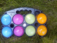 Ensemble de boules de pétanque 71MM GardenToys