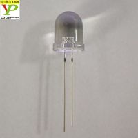 Diodi LED da 10mm Rossi, Verdi, Blu, Gialli, Bianchi, Rotondi, Super Luminosi, con Angolo di 25 Gradi e Lente Trasparente