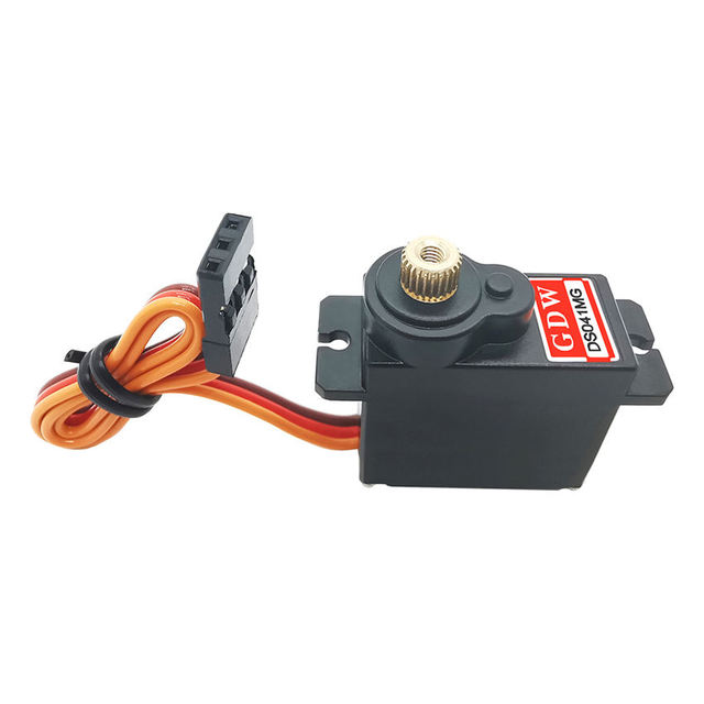 EParthub GDW DS041MG 5KG High Torque Micro Digital Servo Metal Gear Motor for Robot Helicopter Fixed Wing Education