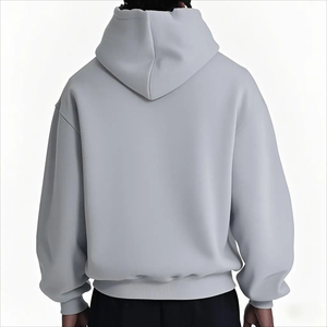 New Oversized 100% <strong>Cotton</strong> 500gsm French Terry Hooded Sweatshirt High Quality Streetwear <strong>for</strong> <strong>Men</strong> Custom Heavyweight <strong>Mens</strong> Hoodies - Product Image 2