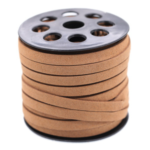 DIY <b>rope</b> material: 8mm Korean suede <b>rope</b>, deerskin <b>rope</b>, bracelet, necklace, braided <b>rope</b>, handmade jewelry accessories S45 - Product Image 5