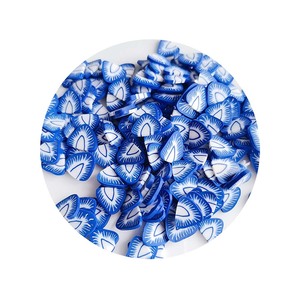 Mềm Gốm Đất Sét Dâu Tây Slime Polymer Đất Sét Sprinkles Màu Xanh Dâu Tây 5Mm Tùy Chỉnh Nhà Máy - Product Image 2
