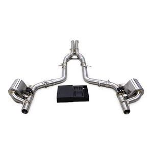 Auto Valvetronic Catback para Dodge Challenger Hellcat SRT 6,2 T 2016-2022 SUS304 H tubo resonador Catback silenciador carrera escape - Product Image 1