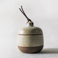 Pot à ragoût mural en porcelaine rustique de style japonais avec motif de fleurs non toxique Ensemble de 2 bols à soupe en céramique pour nid d'oiseau