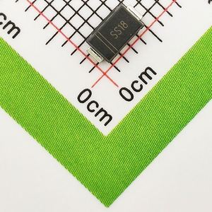 brand-new and original SS18 SMA DO-214AC Diodes Schottky Diodes 1A 700mV 80V - Product Image 1