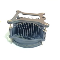 Refroidisseur de processeur pour Intel LGA1700 12e génération LGA775 LGA1151 LGA1200 4 broches pour PC de bureau avec technologie de roulement à billes en aluminium et cuivre