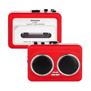 Retro Portable Cassette to MP3 Converter Dual <b>Speaker</b> <b>USB</b> Flash Tape Player - Product Image 2