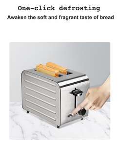 Four <span class=keywords><strong>grille</strong></span>-<span class=keywords><strong>pain</strong></span> électrique à gaz en acier inoxydable plateau à miettes amovible pour sandwichs de voiture d'hôtel de ménage - Product Image 5