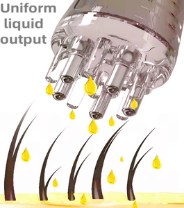 Sérum para Crescimento Capilar com Dispenser de Óleo e Ferramenta de Massagem para Cabelos Cacheados e Secos, Fórmula 2 em 1 com Óleos Essenciais Medicinais - Product Image 3