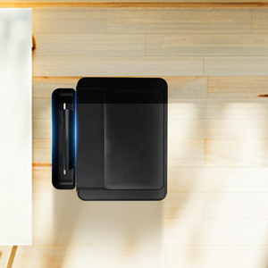 Thùng rác cảm biến thông minh Bạc 50L mới của <span class=keywords><strong>2025</strong></span> có nắp trượt và ngăn chứa túi rác-Sản phẩm nhà thông minh - Product Image 4