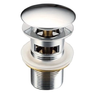 高品質プッシュダウンポップアップ水切り洗面台排水管SEM-003 - Product Image 1