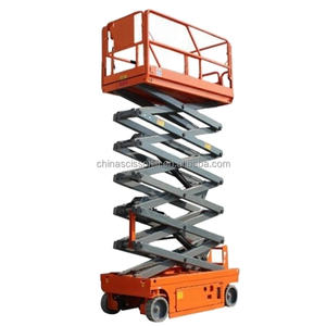 Ascenseur hydraulique de fret de plate-forme de l'ascenseur 6 M 8 M d'ascenseur de ciseaux autopropulsé le mieux évalué pour l'antenne - Product Image 1