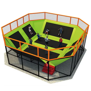 Grand parc de trampolines intérieur commercial avec design 3D professionnel, centre d'aventure géant personnalisé pour centre commercial - Product Image 1