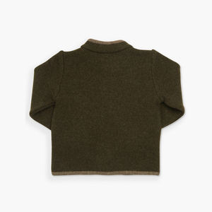 Enfants classique laine veste avec garniture garçons filles automne <span class=keywords><strong>hiver</strong></span> vêtements d'extérieur manteaux enfants espagnol Boutique vêtements - Product Image 2