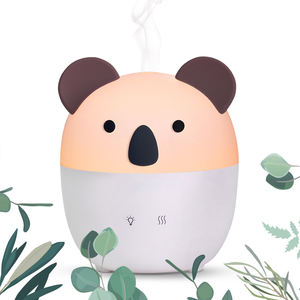<span class=keywords><strong>Mejor</strong></span> venta 160ml USB Koala Aroma difusor bebé lindo dibujos animados aromaterapia difusores <span class=keywords><strong>humidificador</strong></span> de niebla fría - Product Image 1