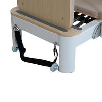 Wavar Nouveau Design Pilates Reformer Équipement de Studio à Domicile Alliage d'Aluminium Blanc Durable Réglable Multifonction