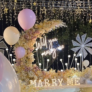 Letrero Luminoso LED con Diseño Personalizado, Letrero <span class=keywords><strong>de</strong></span> Neón Personalizado <span class=keywords><strong>de</strong></span> Venta Caliente, Letrero <span class=keywords><strong>de</strong></span> Boda con la Frase 'Cásate Conmigo', Decoración Interior para Fiestas <span class=keywords><strong>de</strong></span> Año Nuevo y Oficina - Product Image 5